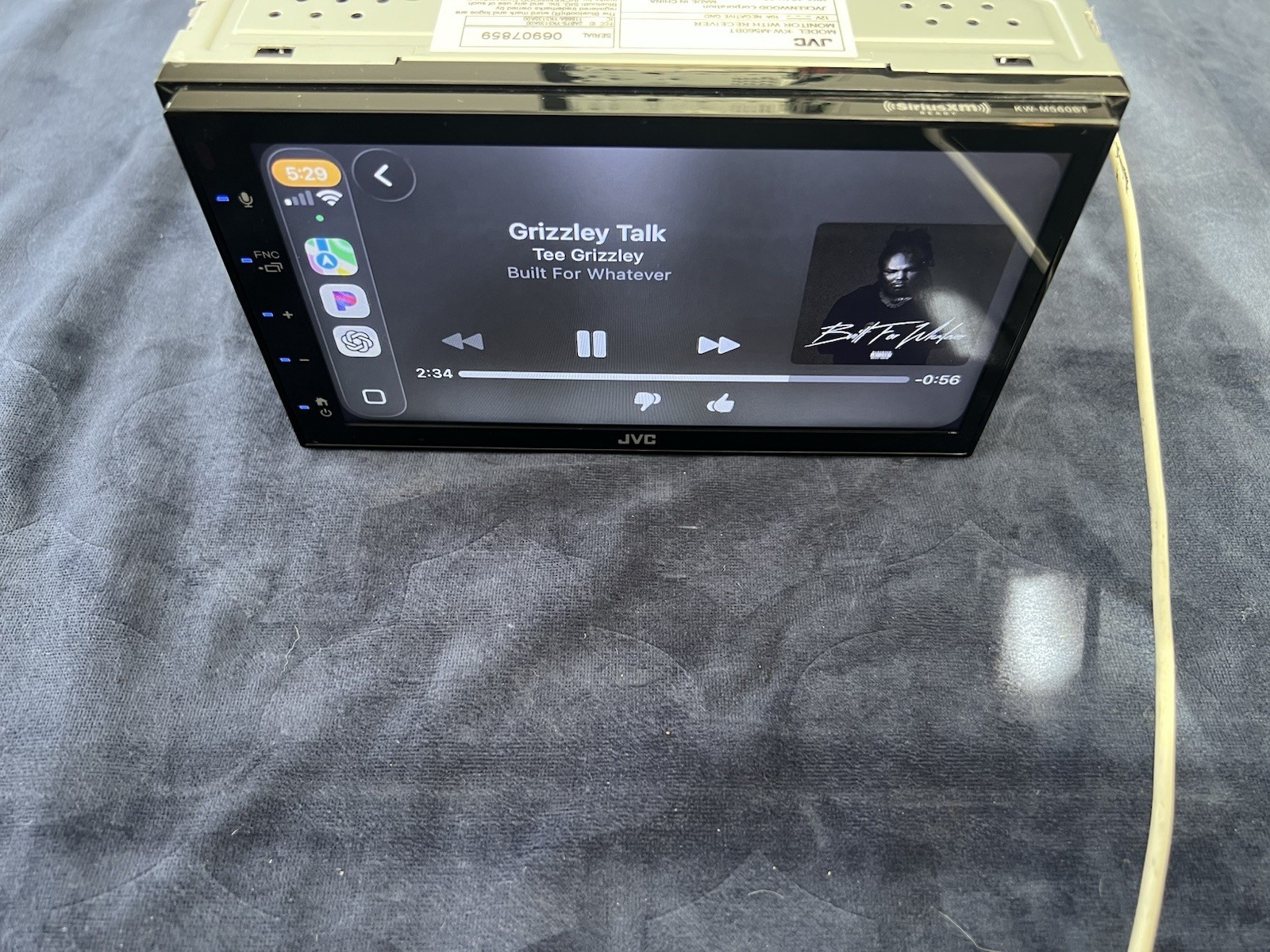 ⭐️Pre-Owned,TESTED⭐️ JVC APPLE CARPLAY| BT| AM/FM| USB -(KW-M560BT)