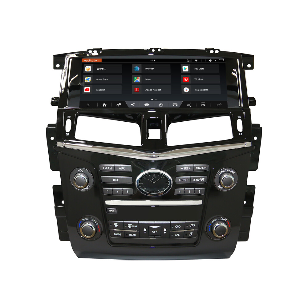 12.3″Car Media Player for Nissan Patrol 2016-2019 BT Msuic RDS WiFi GPS Navi DSP