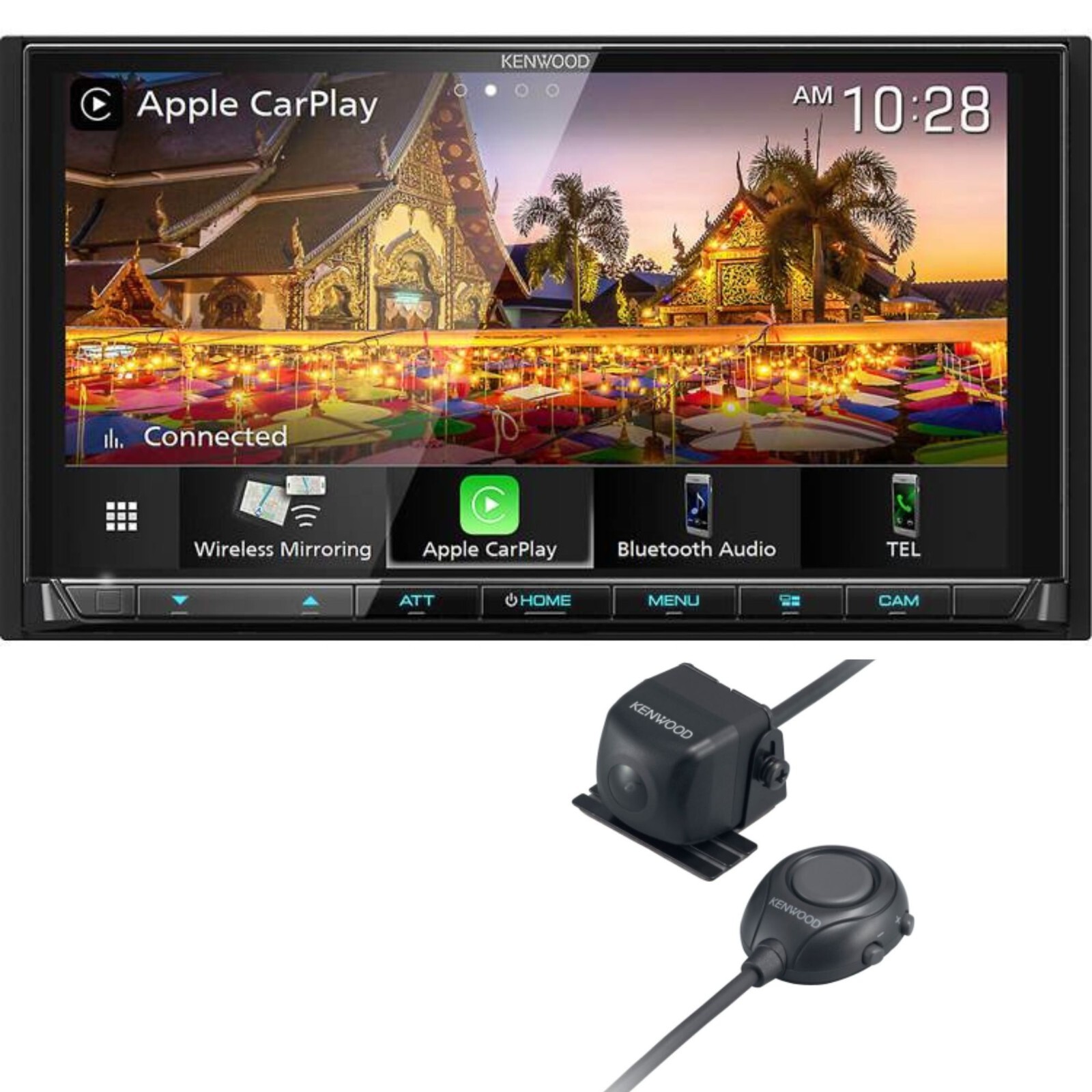 KENWOOD DMX958XR Digital Multimedia Receiver+ CMOS-320 Bullet style Rearview Cam