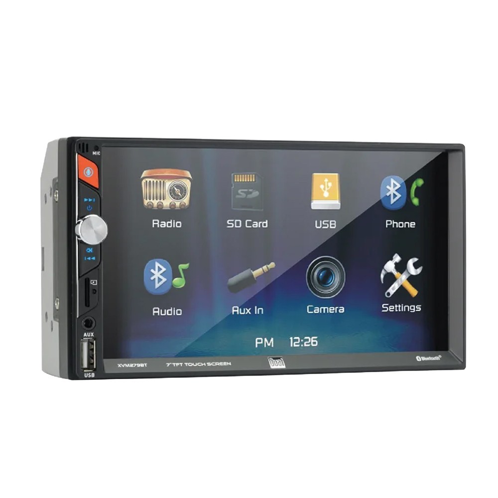 XVM279SPK2 7″ Bluetooth AM/FM Radio Car Stereo & Speakers for Acura TL 1999-2003