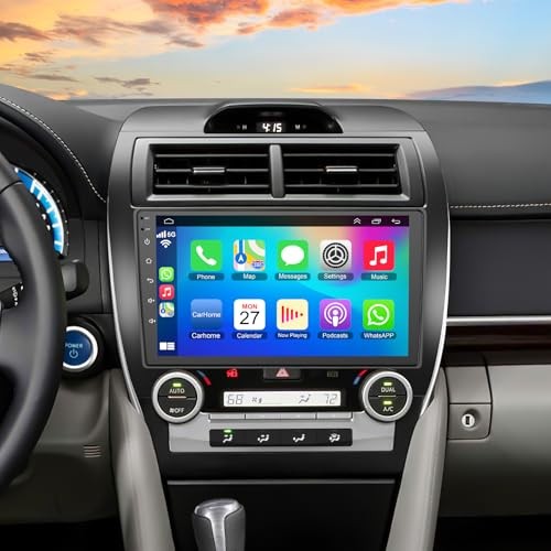 (8Core + 64GB) 10.2 Inch QLED Touch Screen Car Radio for Toyota Camry 4GB+64GB