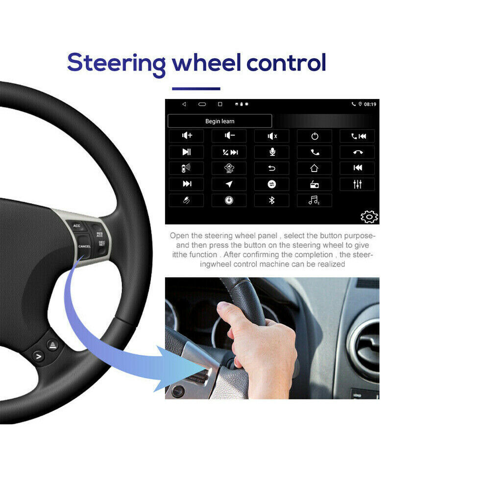 9″ inch Android 11 2+32GB 2 DIN Car Stereo GPS Navi MP5 Player WiFi BT FM Radio