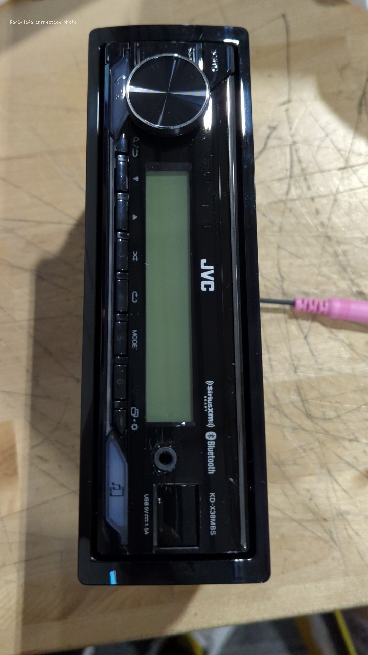 JVC KDX38MBS SingleDIN Marine Digital Multimedia Receiver PARTS ONLY