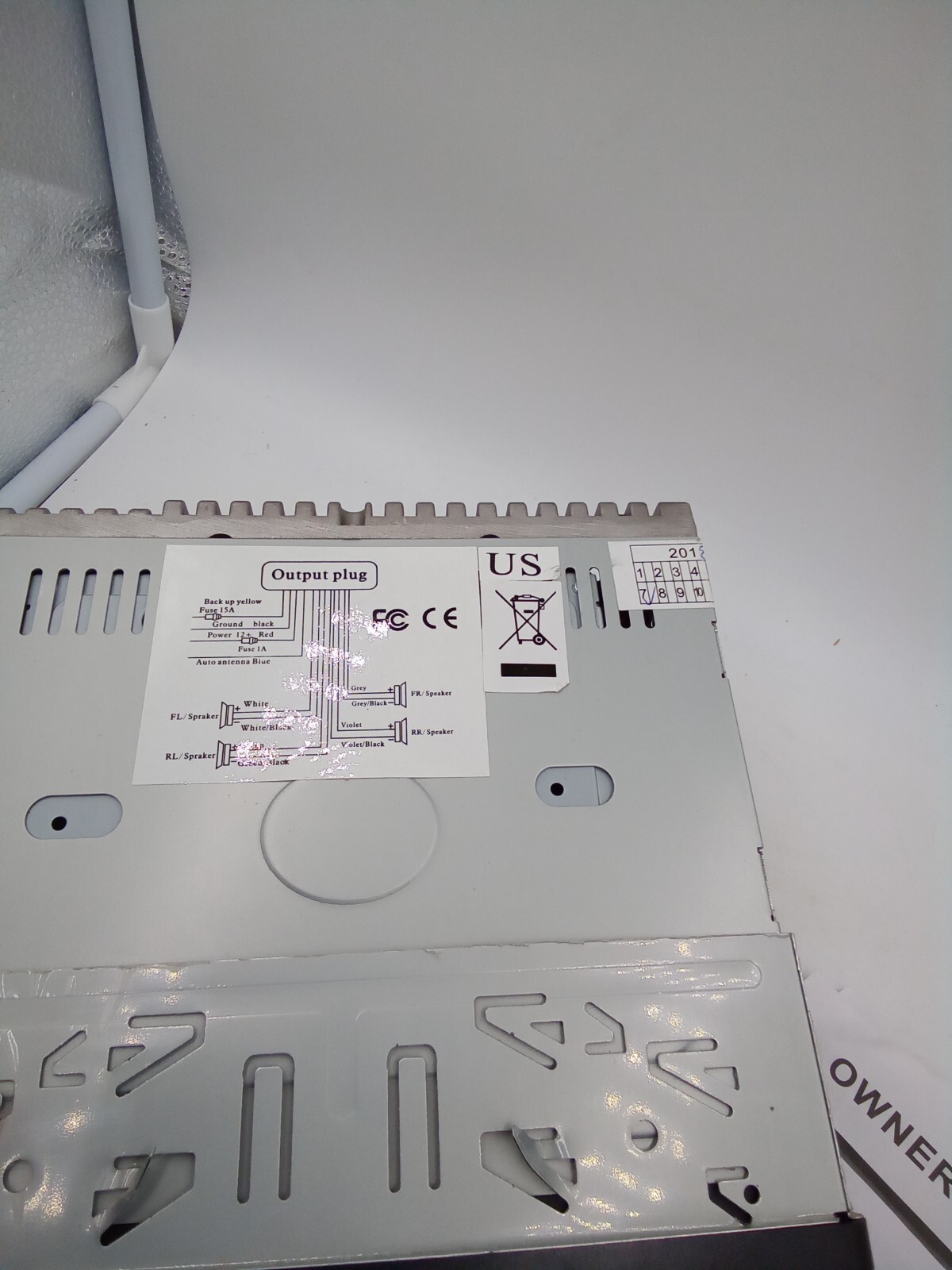A Player With Clock Unbranded No Model Number With Remote And Manual