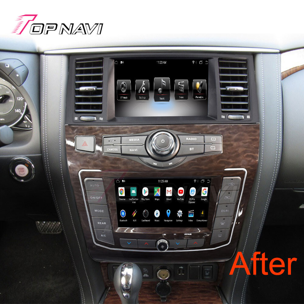 Androind 13.0 Car Stereo for Nissan Patrol Y62 2010-2020 Media GPS Navi WIFI 4G