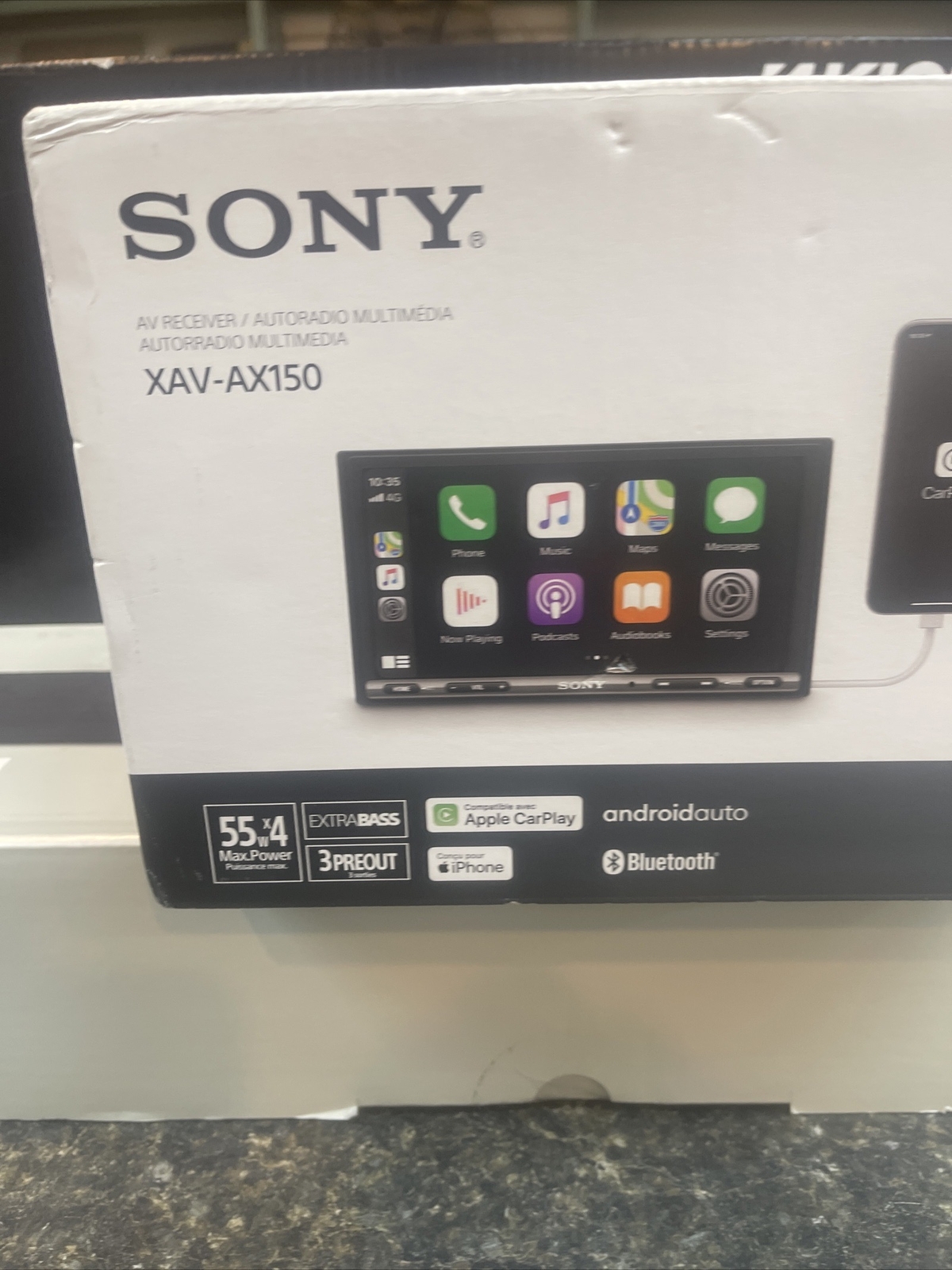 Sony XAV-AX150 6.95” Digital Media Receiver New Sealed