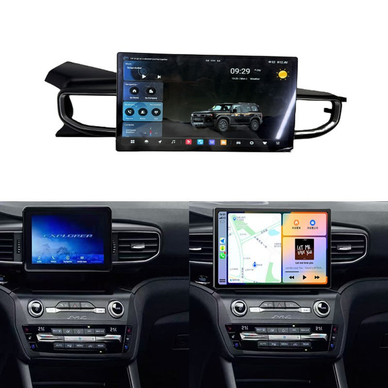 Android Car Radio Stereo AHD GPS Carplay Navigation For Ford Explorer 2020-2025
