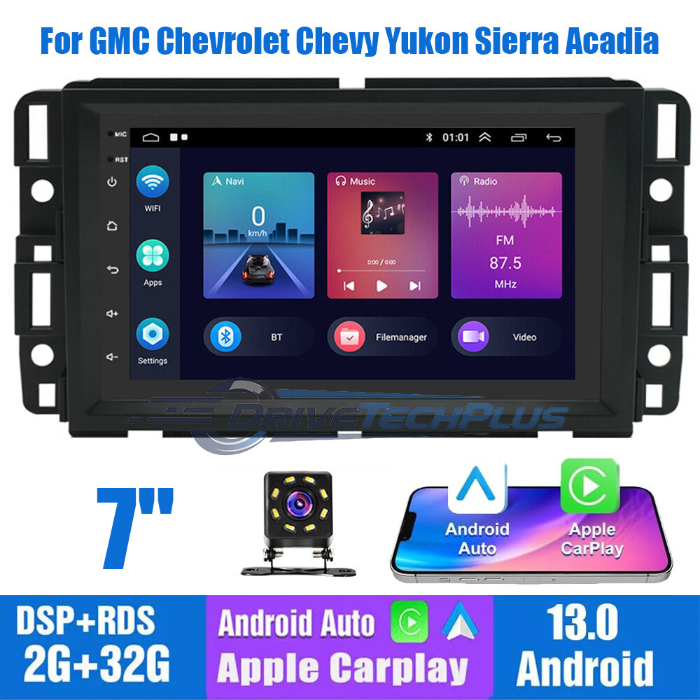 7″ Pantalla para Chevrolet Buick GMC Sierra Yukon Chevy Silverado Estéreo Radio