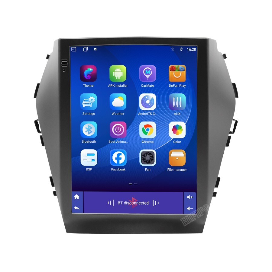9.7″ Android 15 Car Radio Stereo CarPlay GPS For Hyundai Santa Fe IX45 2013-2018