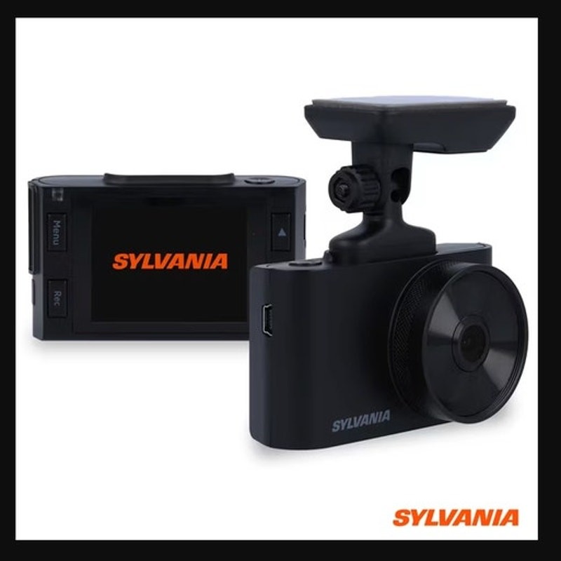 Sylvania Roadsight Basic Dash Camera – HD 720p, 2 inch LED IPS Screen, 10.4 oz