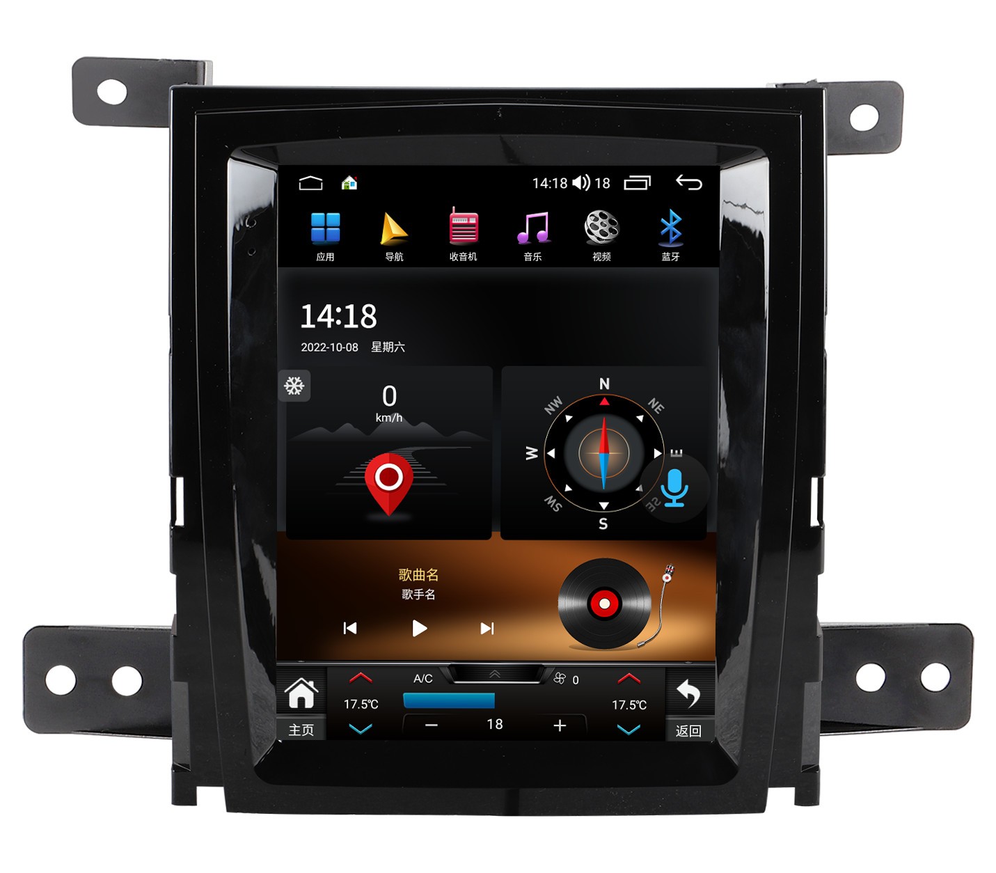 10.4″ Android 13 Car Radio For Cadillac STS 2007-2012 GPS Carplay 6+128GB Stereo