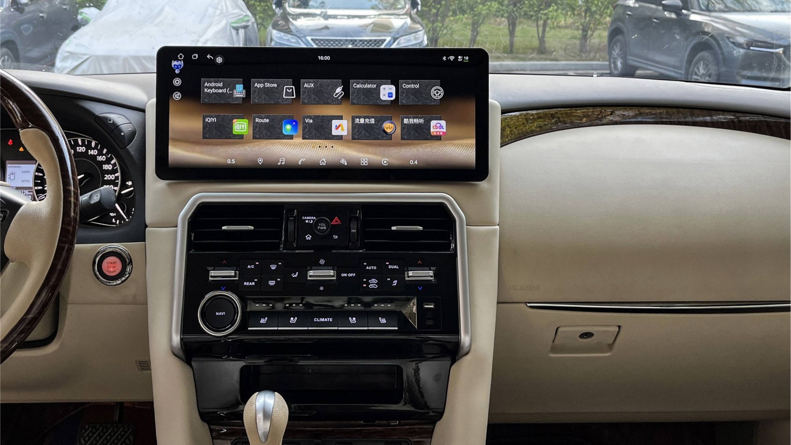 17″ For 2010-22 Nissan Armada Patrol Carplay Screen Car Radio Stereo GPS BT Navi
