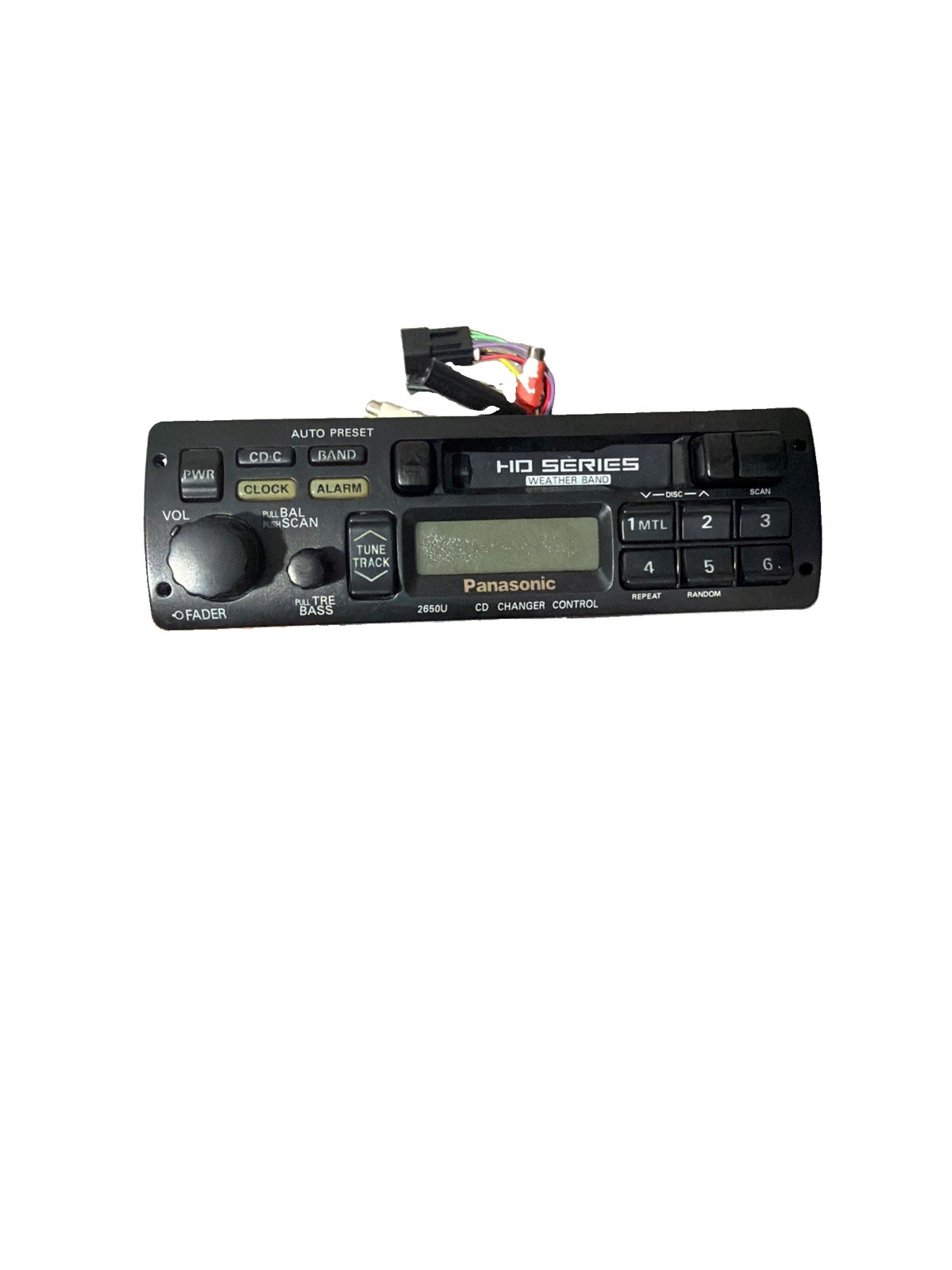 Panasonic CQ-2650EU/2500CEU Heavy Duty Cassette Weather and Receiver W/changer