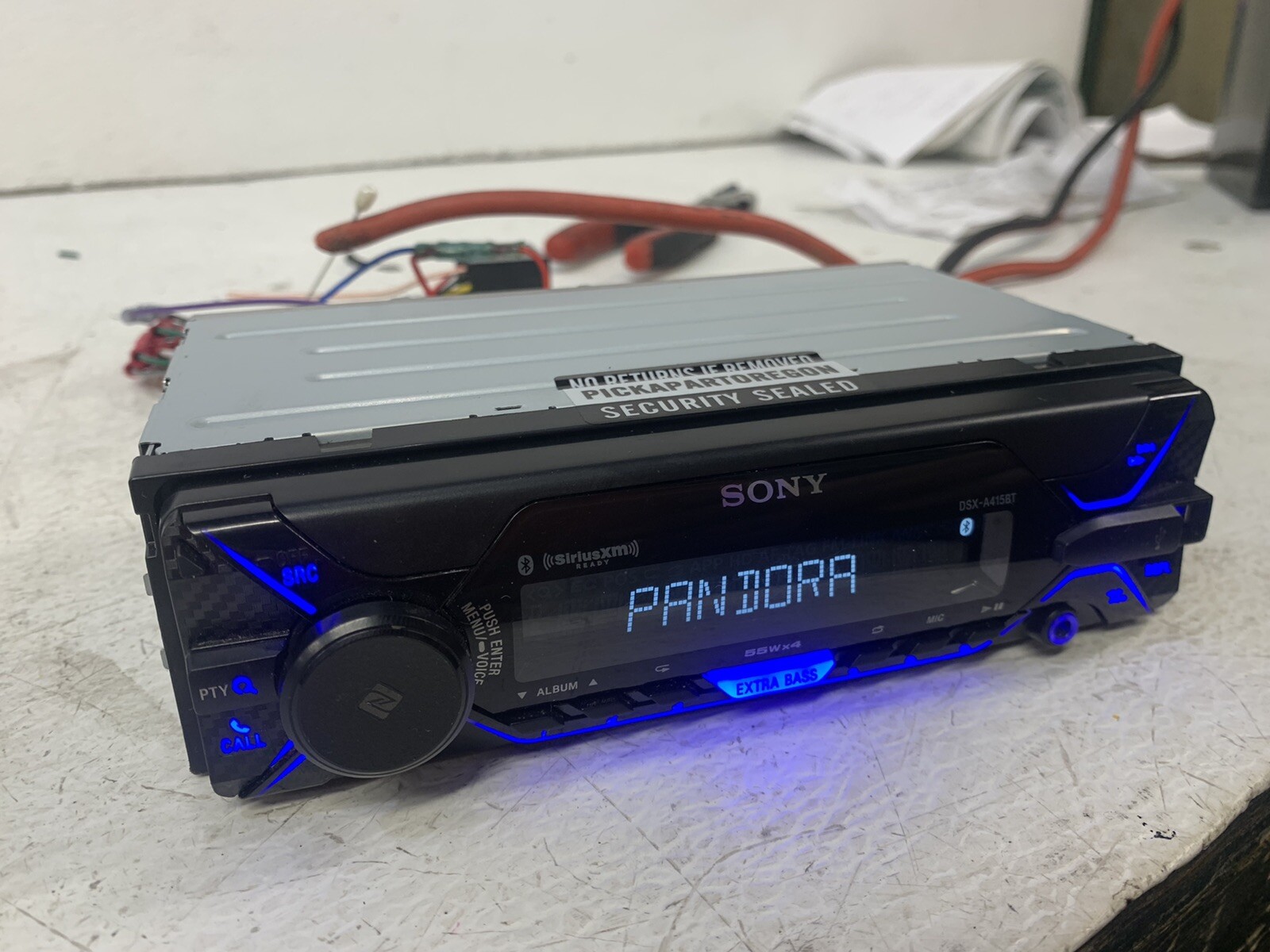 Sony DSX-A415BT radio stereo digital media receiver MP3 WMA iPhone Android