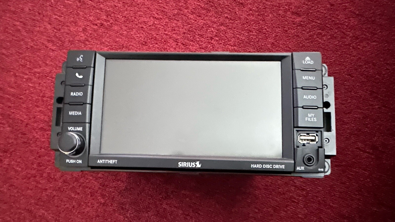 CHRYSLER SIRIUS ANTITHEFT AM/FM SAT Radio CD Player Receiver (Not Tested)