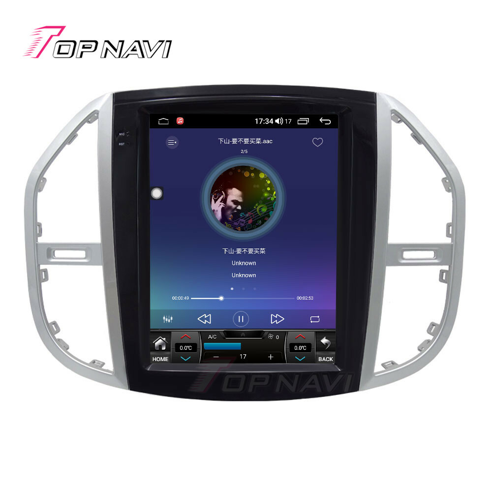 for Benz Vito 2013-2017 Androind 14.0 Car Stereo Radio GPS Navi 4G WIFI RDS BT