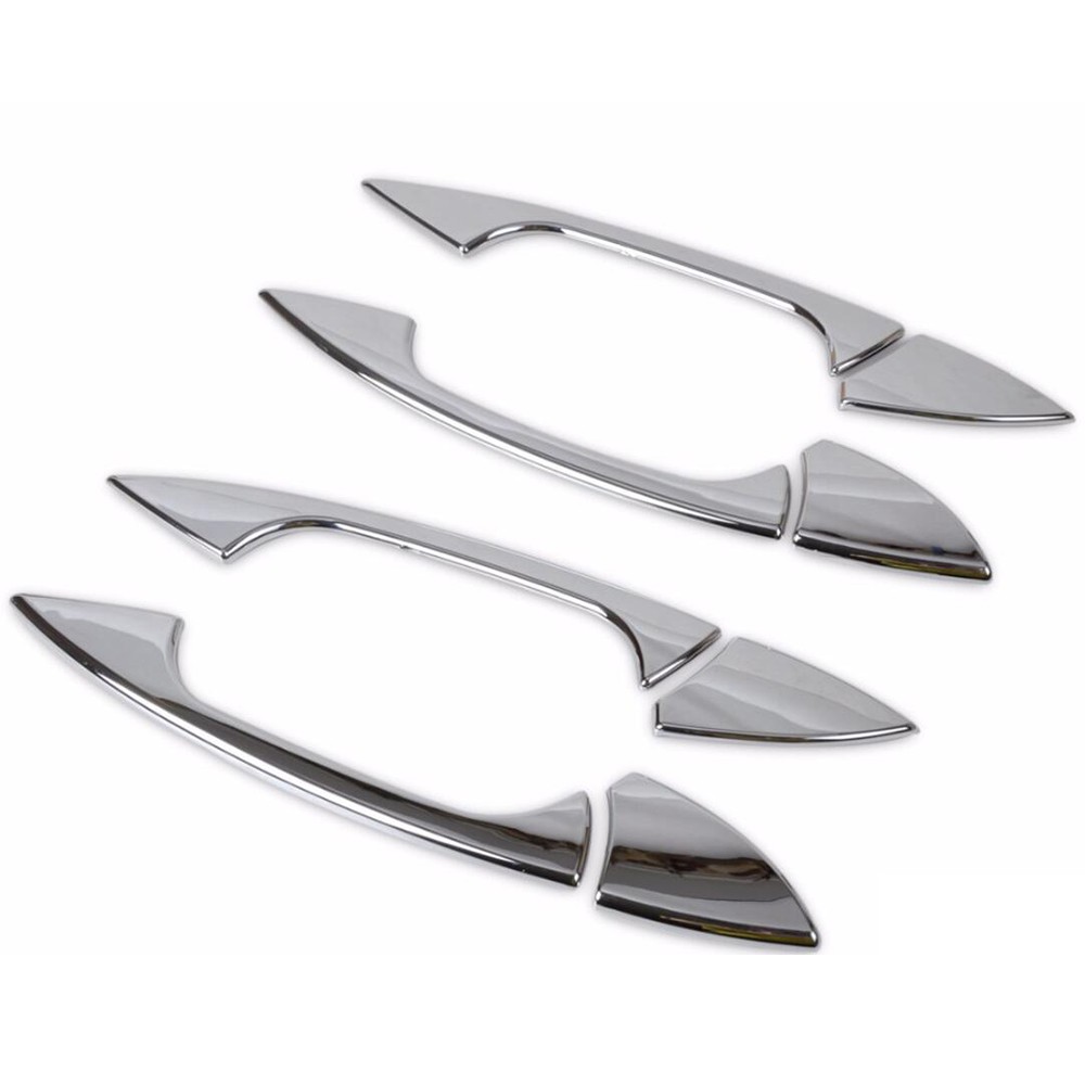 8Pcs Chrome Door Handle Covers Trim For For /E//ML/CLA W2042282