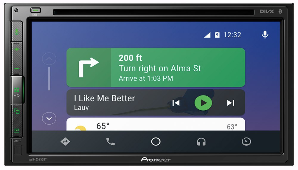 PIONEER AVH-Z5250BT Double DIN DVD Multimedia AV Receiver w/ 6.8″ Bluetooth