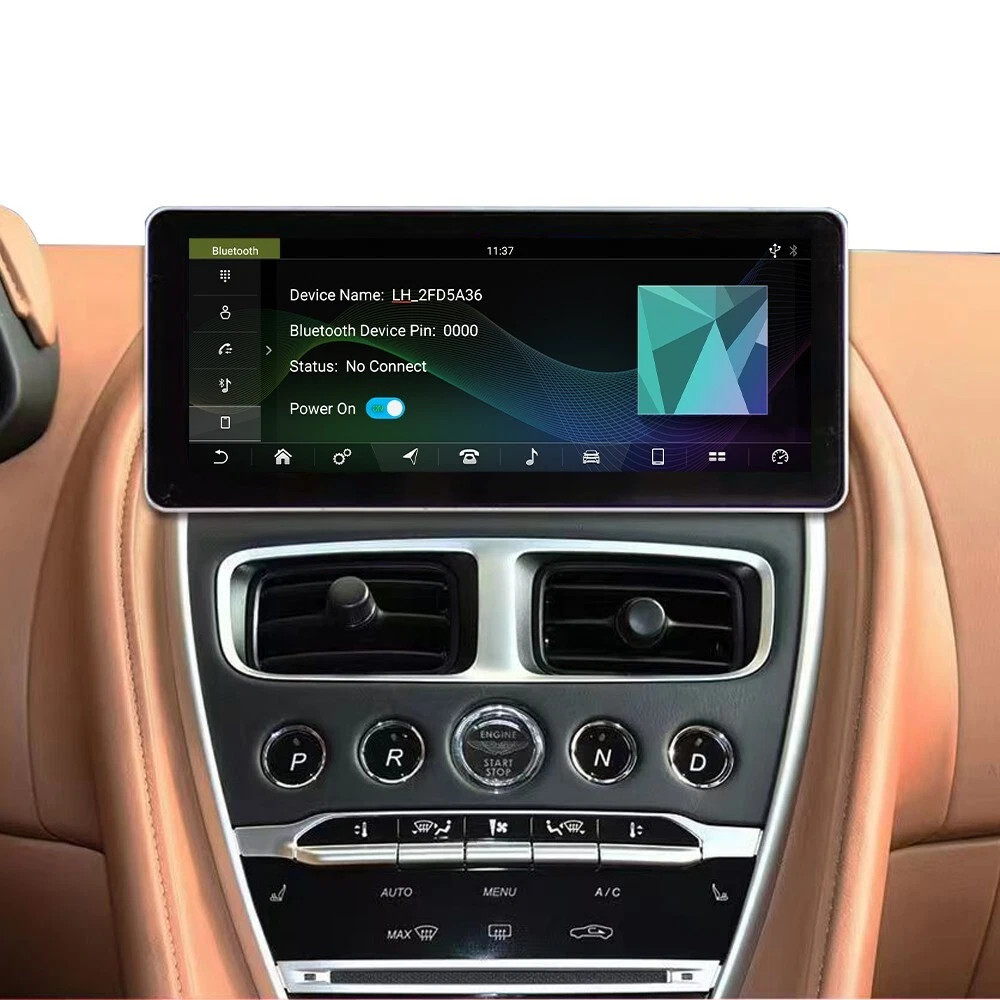 12.3″ Car Radio Stereo GPS Carplay Android Auto For Aston Martin DB11 2016-2023