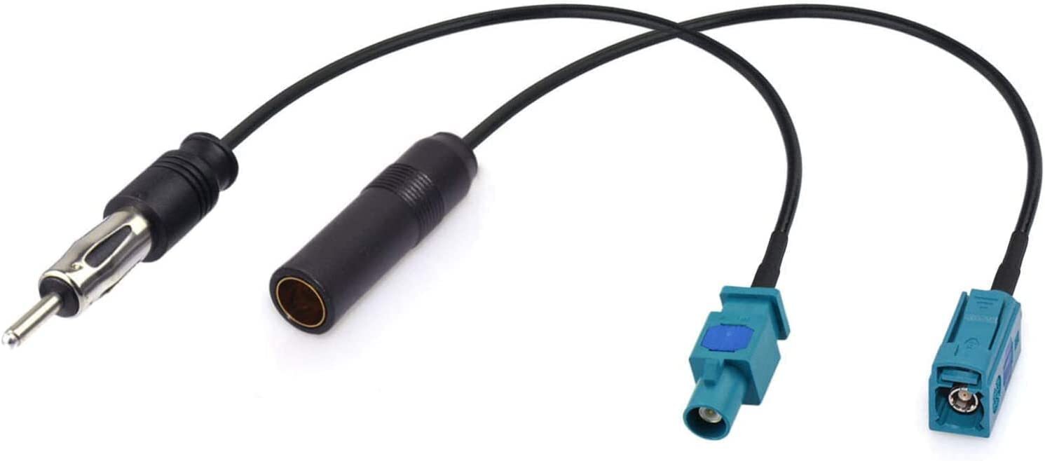 Antenna Adapter for Car Stereo Audio HD Radio Head Unit CD Media Player Receiver