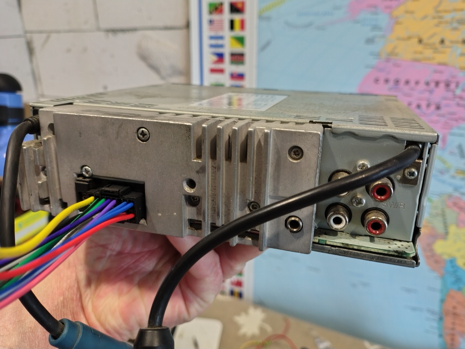 Alpine CDE-9881R BCar Stereo Mobile Media Receiver Fully Working Good Shape