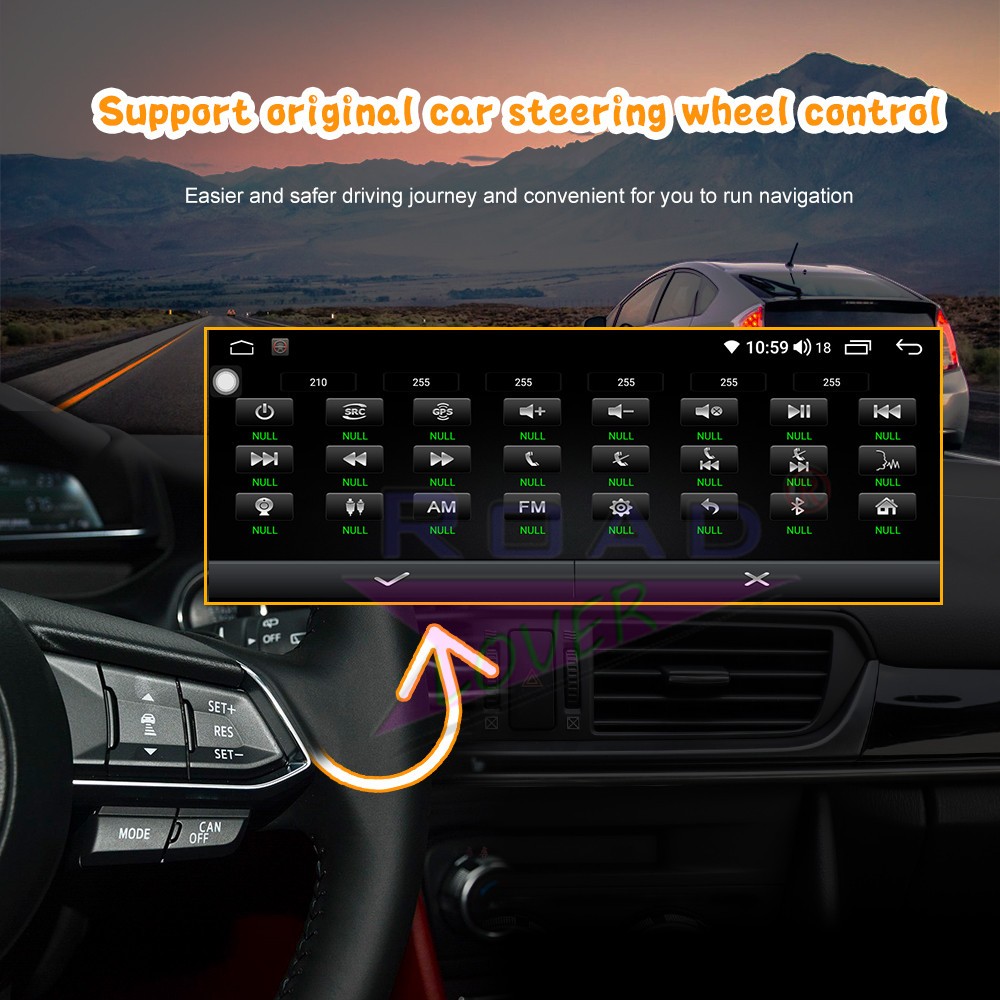 Androind 14.0 Car Stereo Radio for Mazda 3 2020 2021 Auto GPS Navi Carplay 4+64G