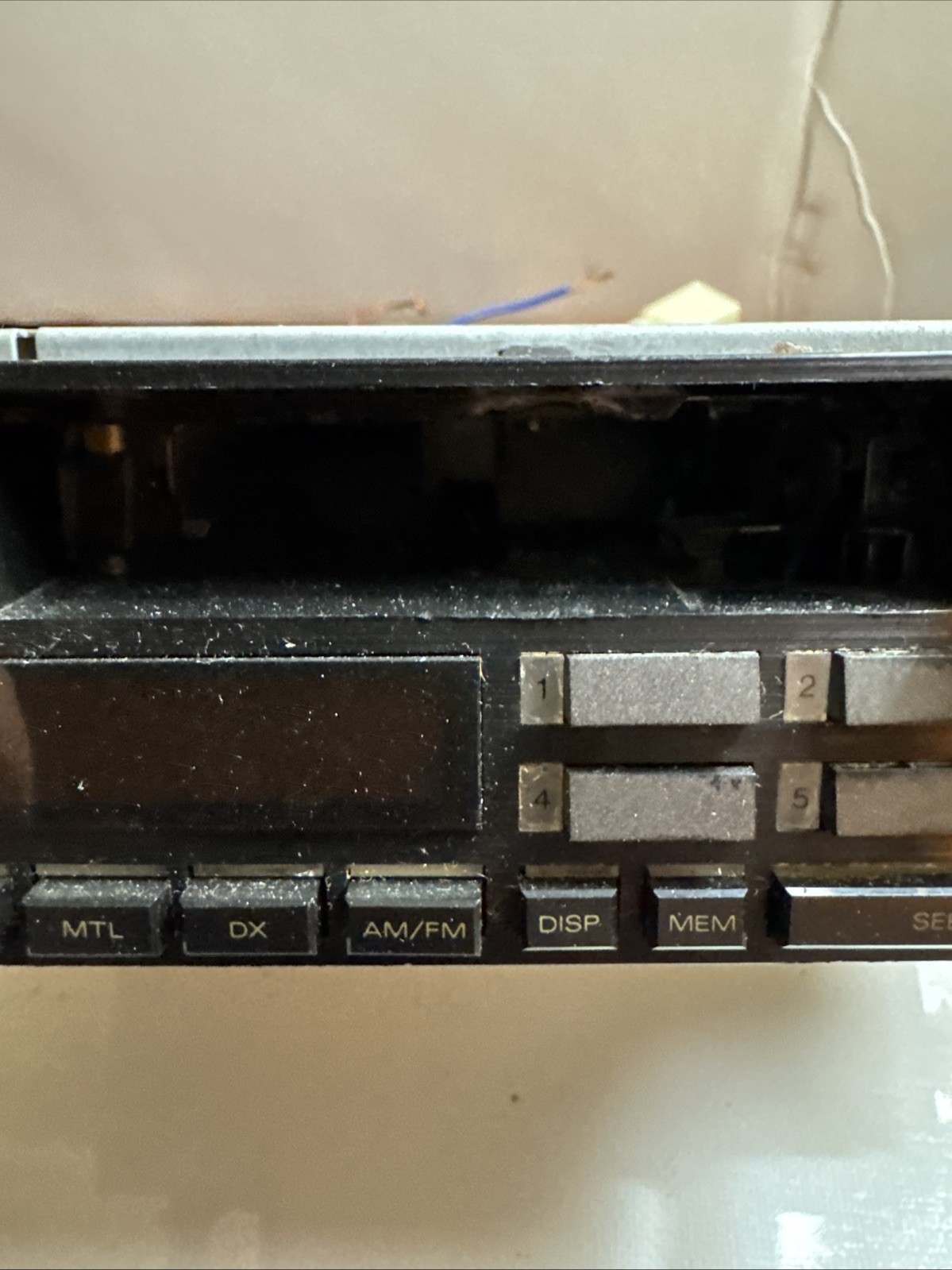 MGA Cassette Car Stereo For Parts As Is