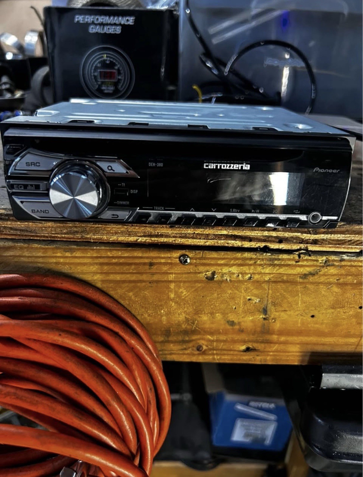 [Used] Carrozzeria DEH-380 1DIN CD Player Confirmed Operation