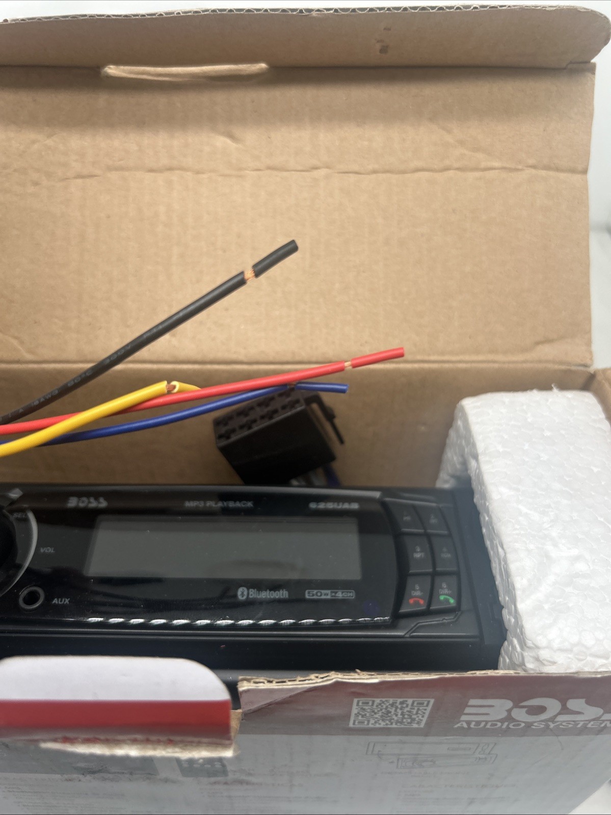 625UAB Single DIN Car Stereo with Bluetooth – No CD DVD Player, AM/FM Radio Rece