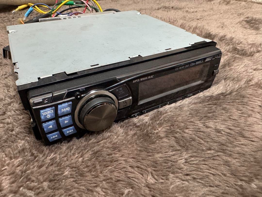 Alpine CDA-9886Ji USB CD Receiver Car Audio Head Unit 1DIN