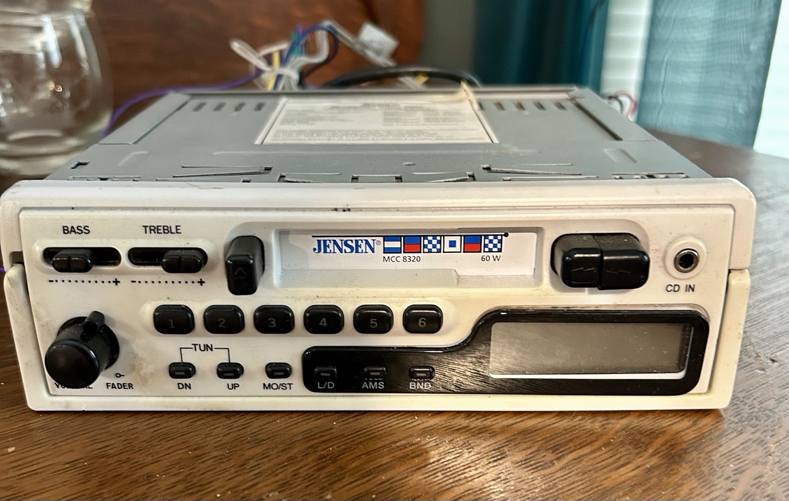 Jensen Car Cassette Player With AM/FM Radio