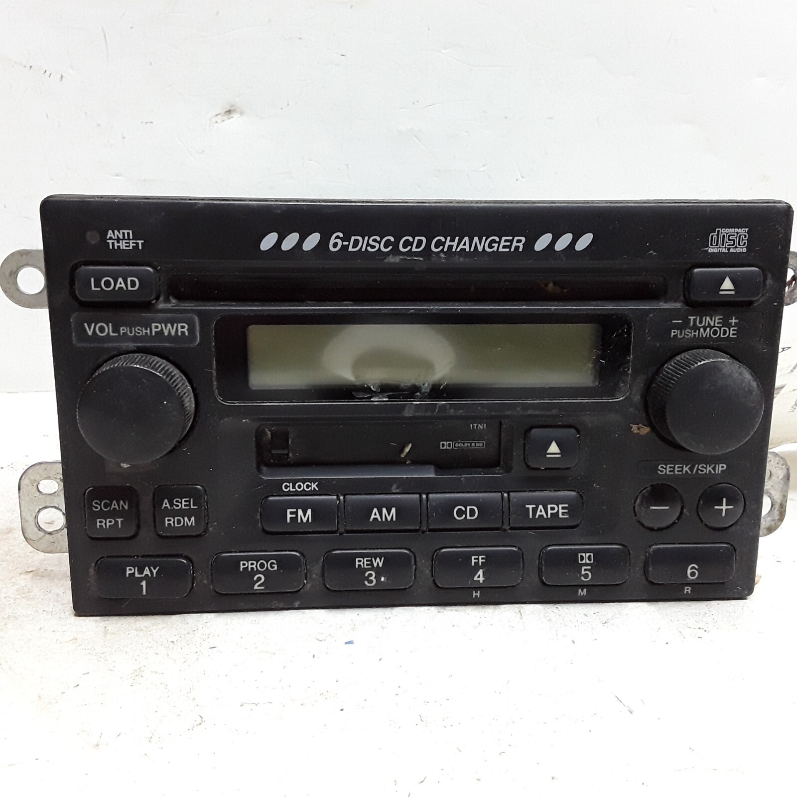 02 03 04 Honda CRV AM FM 6 disc CD Set Radio receiver 1TN1 39100-SCA-A201