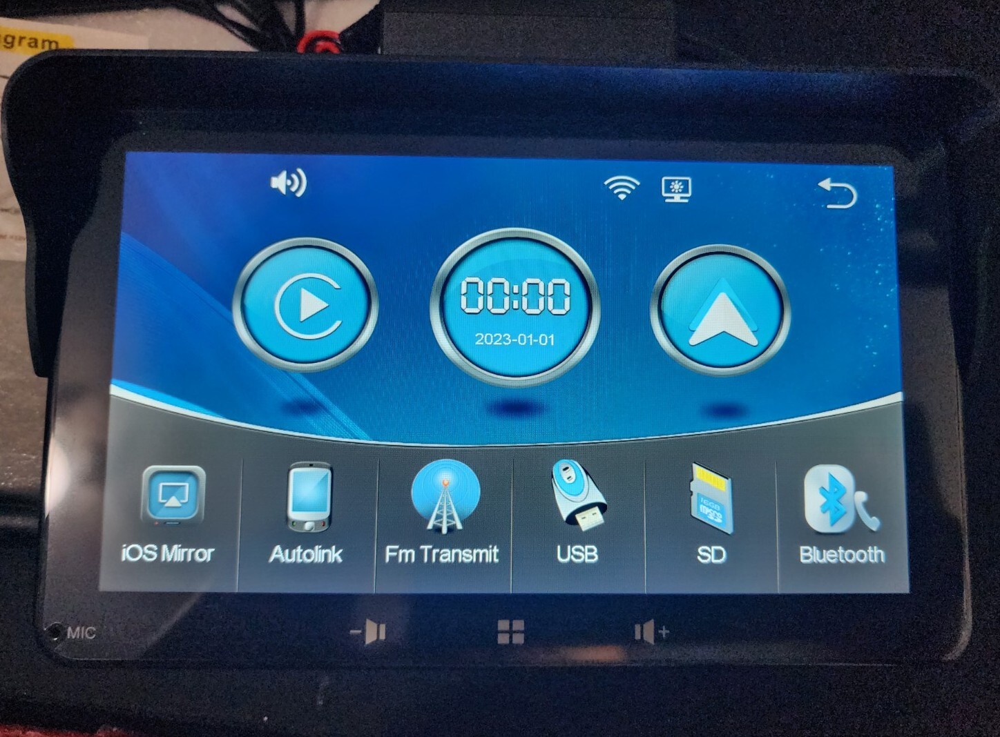 Portable 2.5K Dash Cam Car Stereo Radio Wireless Apple Carplay&Android Auto+Cam