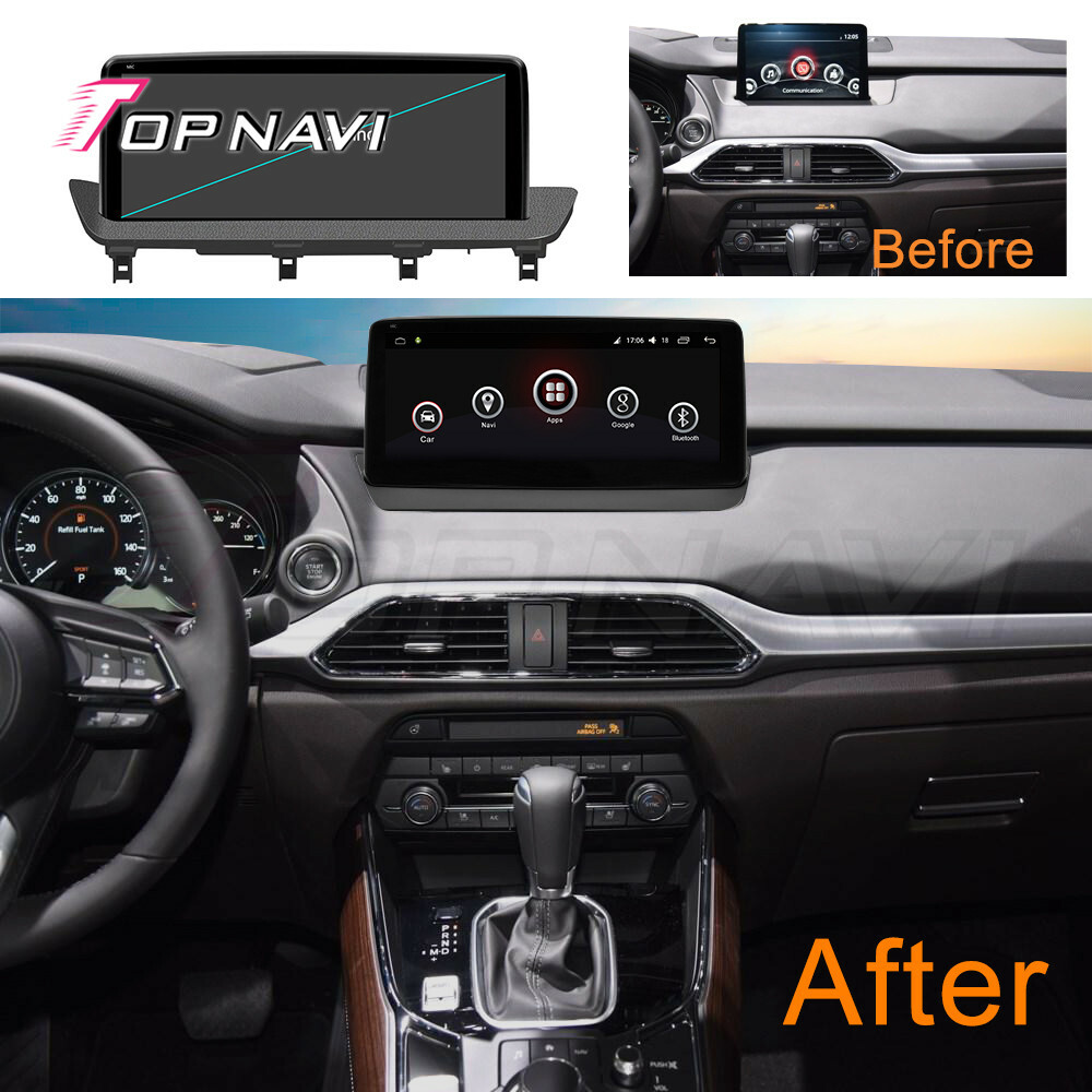 for Mazda CX-9 2020-2021 Androind 14.0 Car Stereo Radio GPS Navi WIFI 4G RDS BT