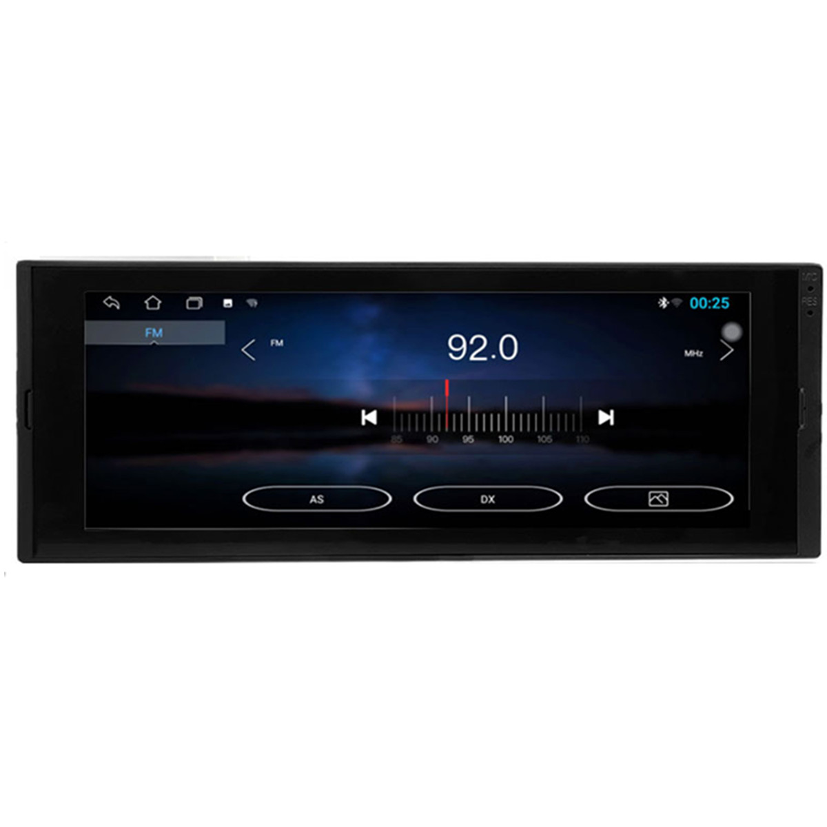 Single Din Car Radio Stereo Video MP5 Player GPS Multimedia 6.9in Touch Screen
