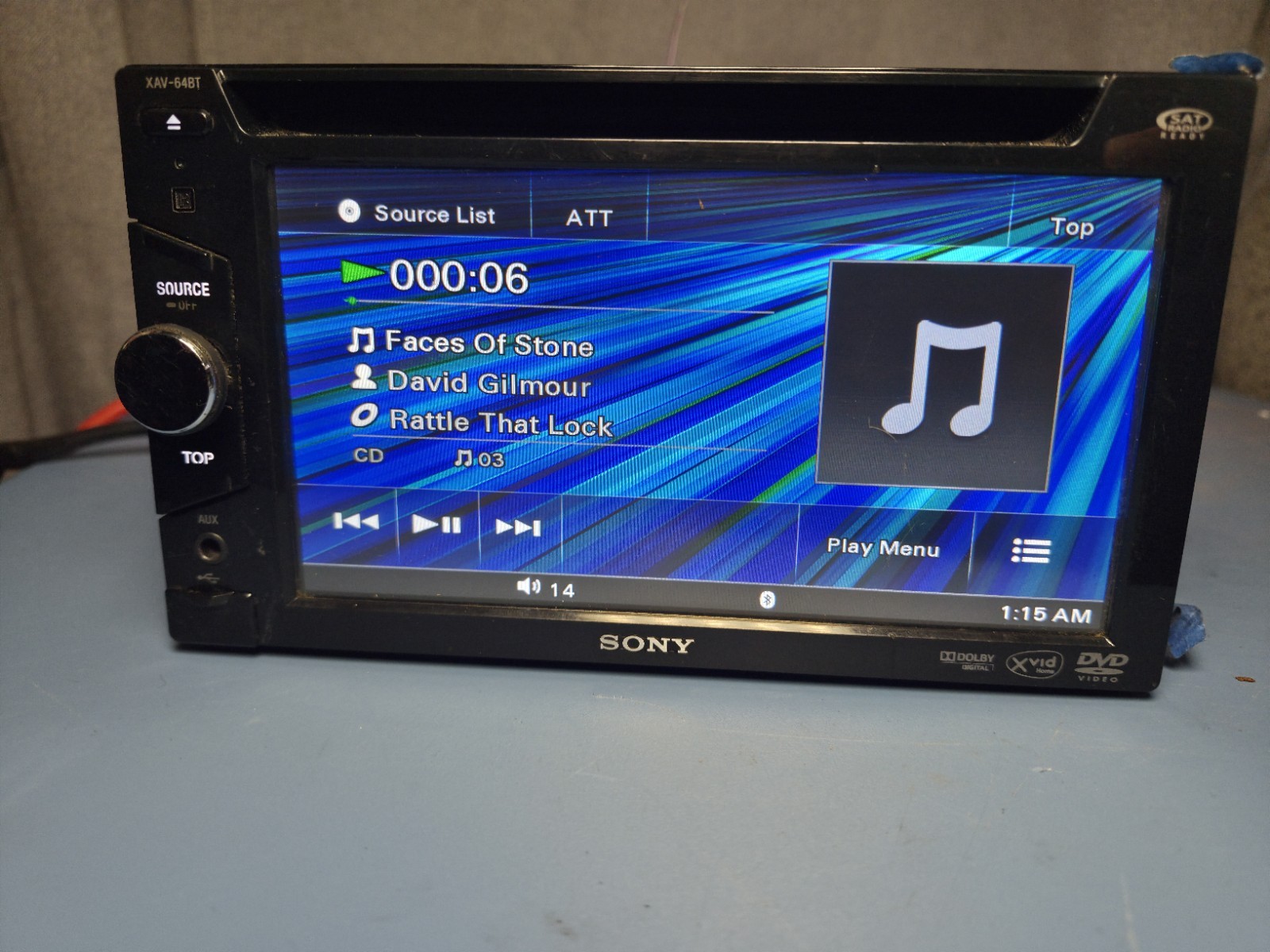 Sony XAV-64BT Double Din Touchscreen Car Stereo With Bluetooth – DVD CD Player