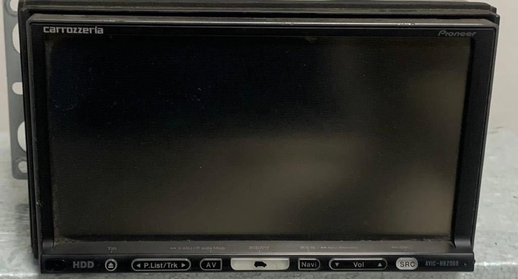 pioneer carrozzeria AVIC-HRZ008zz HDD navigation map data 2007(IBA009CP)