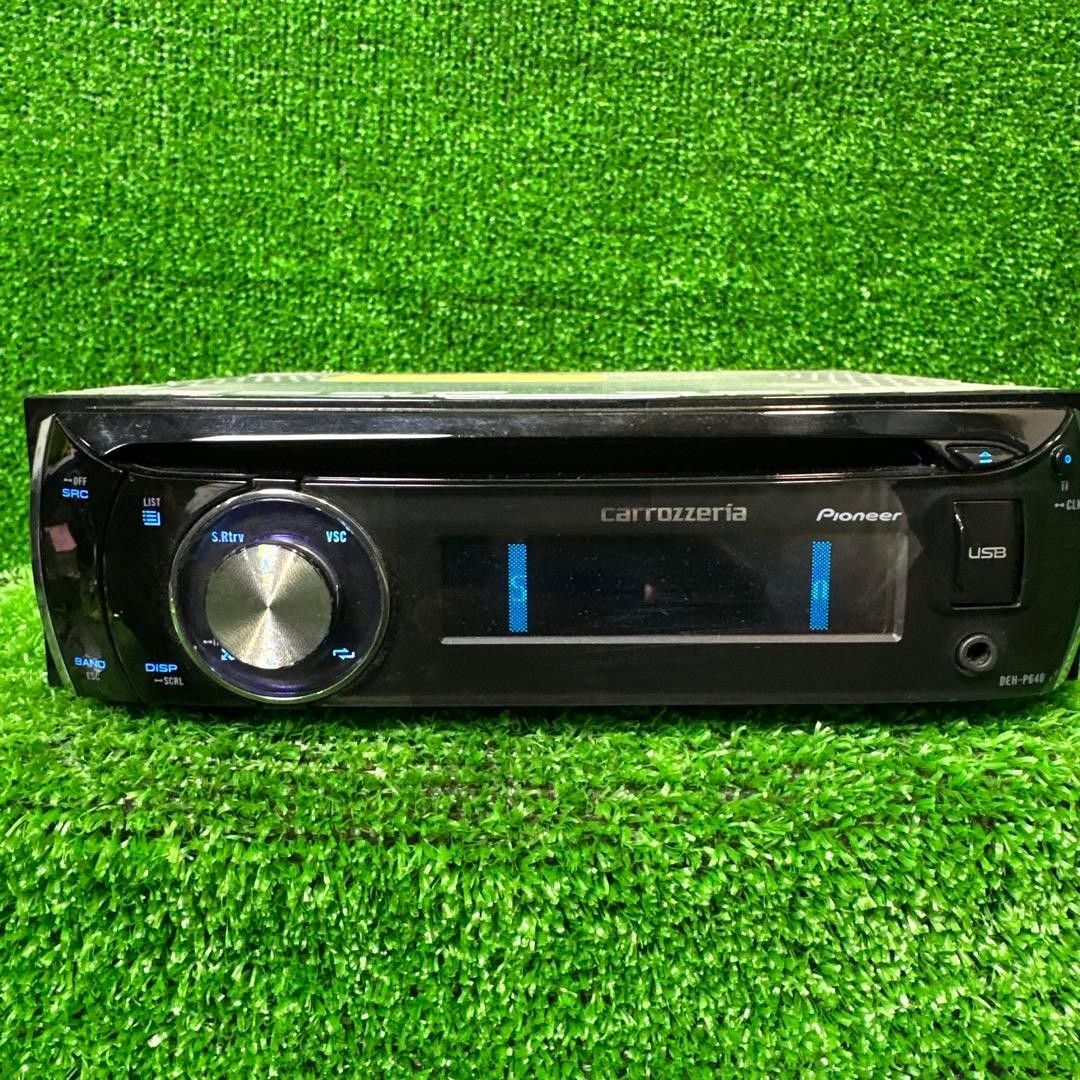 Pioneer Carrozzeria DEH-P640 1DIN Car Audio CD USB Added Bluetooth