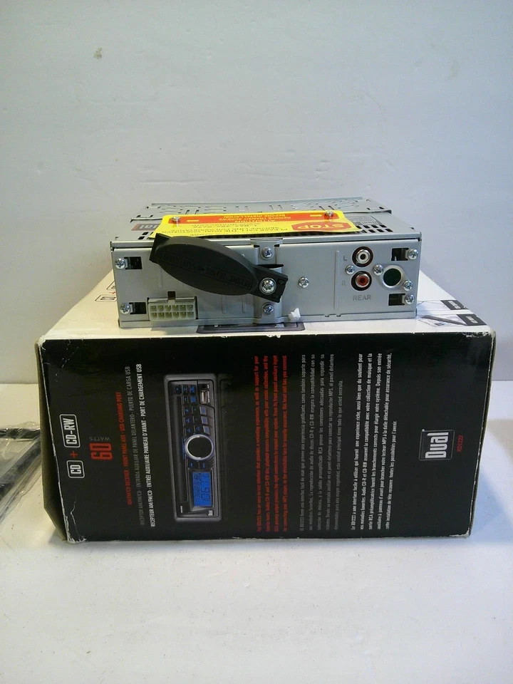 Dual XD1222 AM/FM/CD-RW Car Stereo Brand New Audio Never Installed