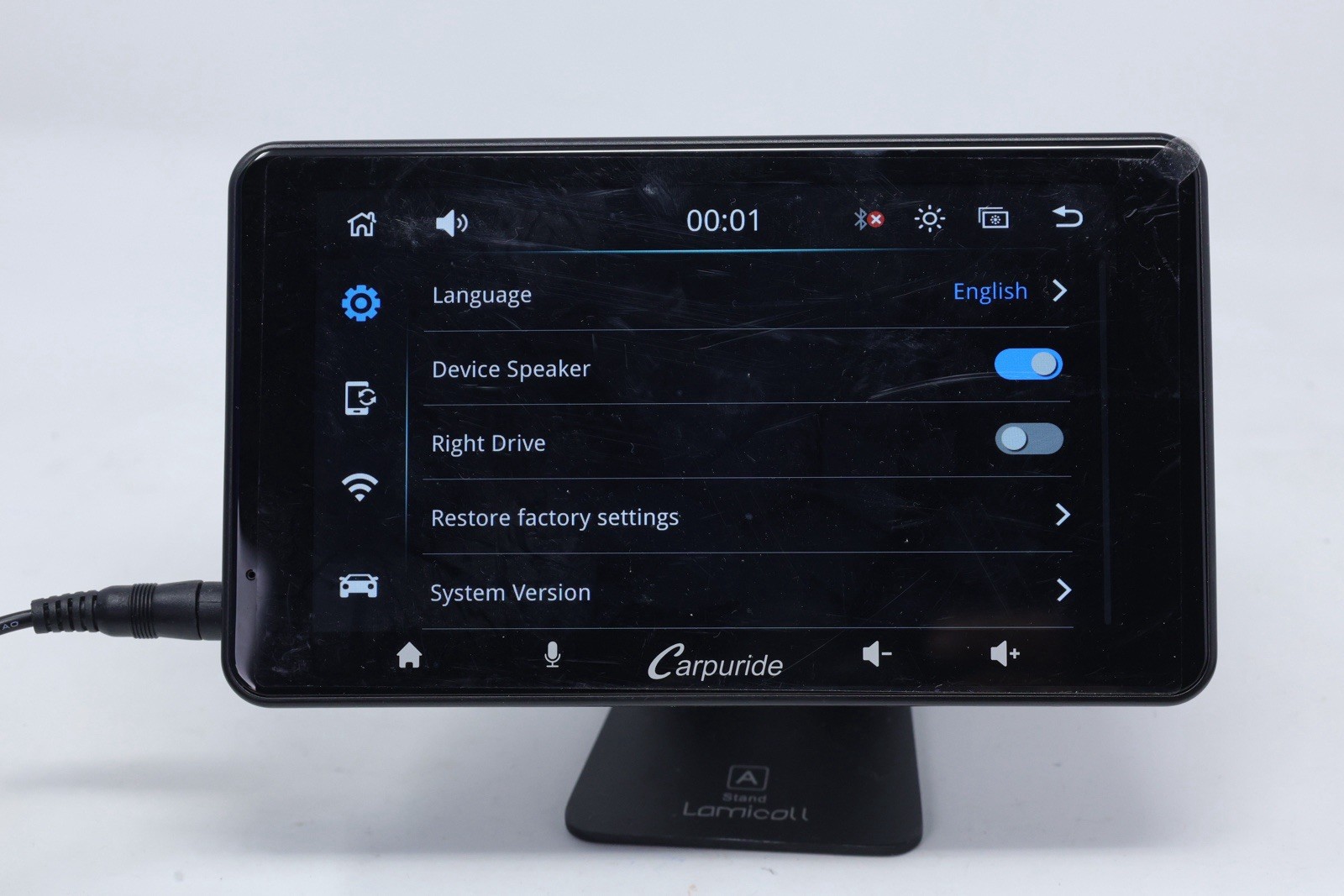 Carpuride Full HD Wireless Apple Carplay & Android Auto Navigation **Unit Only**