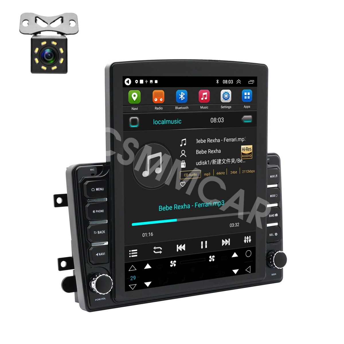 For Ford F150 2004-2008 Android 14 Car Stereo Radio For Apple Carplay GPS 4+32GB