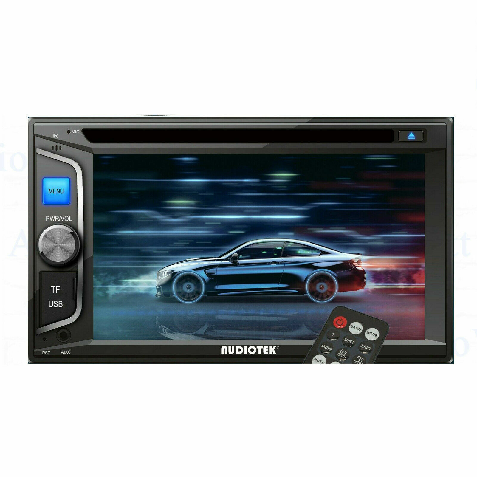 6.2″ 2DIN Car Radio Stereo CD DVD Player Bluetooth Touchscreen AUX USB MP5 + CAM