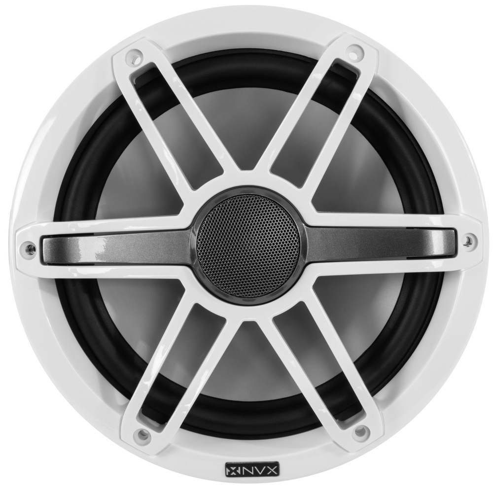 NVX VMPS35 & MVSP8 (x2) Marine Receiver with Bluetooth and Marine Speakers