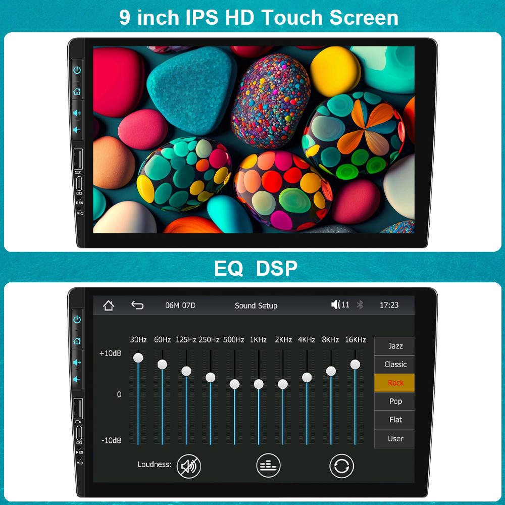 For TOYOTA TACOMA 2005-2013 CarPlay GPS Android Auto Car Stereo Radio SWC TypeC