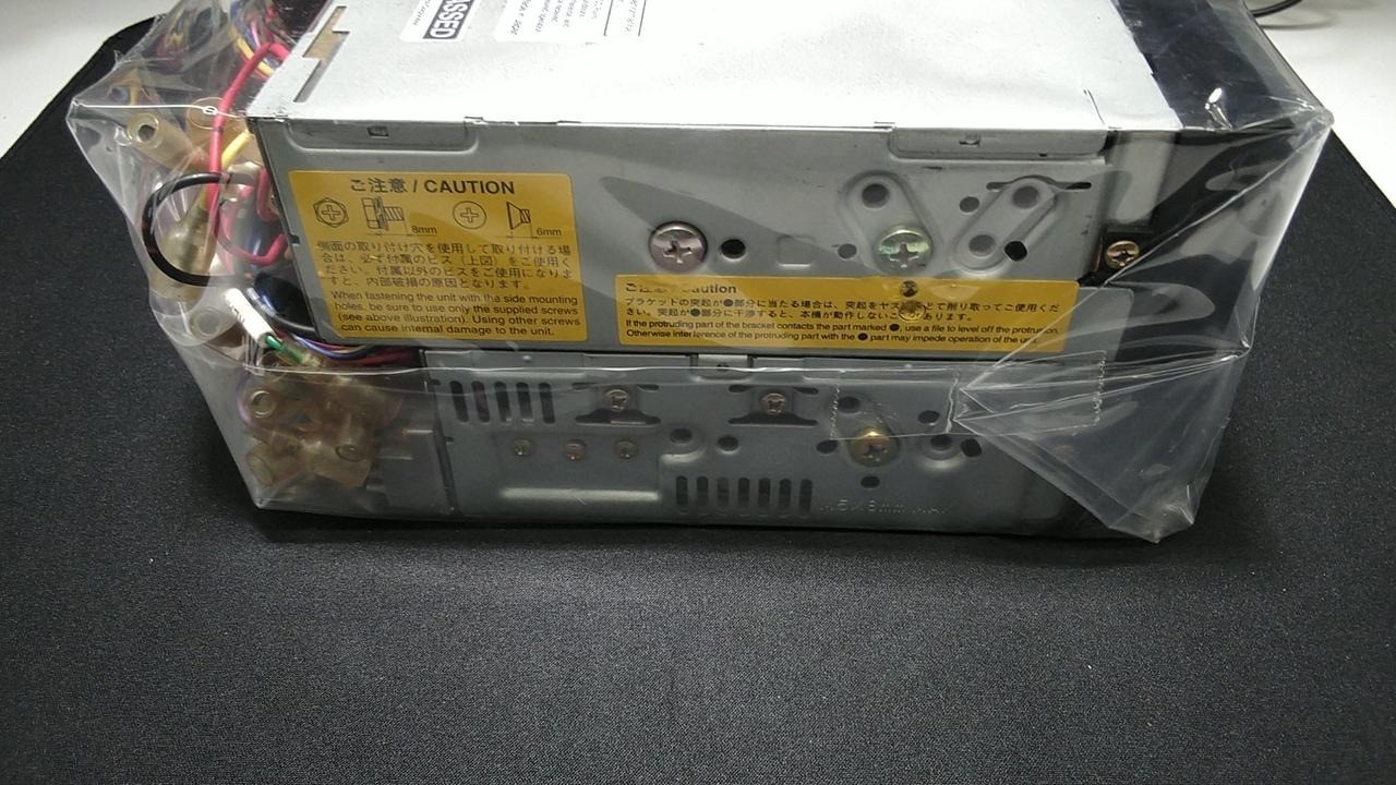 Car Audio CD/MD Player Head Unit Nakamichi MD-95Z Partially working From Japan