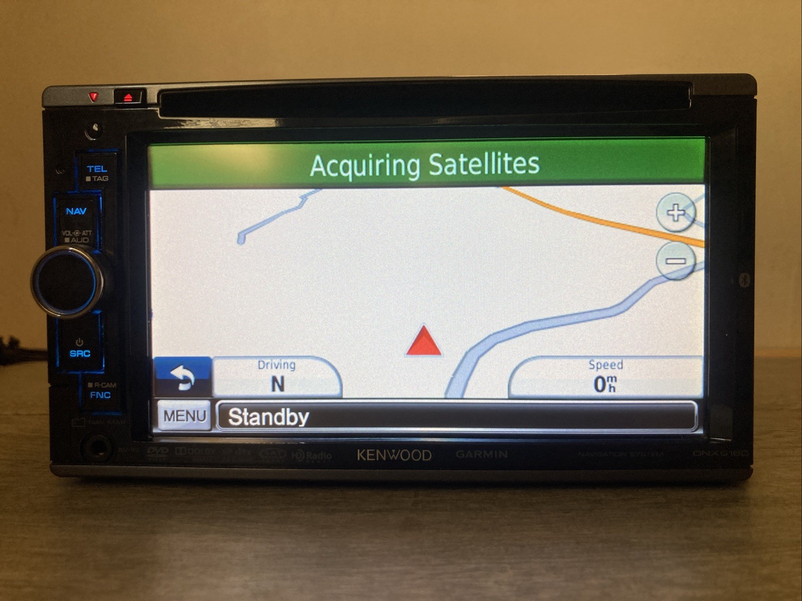 ✅Kenwood DNX6160 DVD Player USB/AUX Bluetooth GPS Nav Garmin TESTED-WORKING