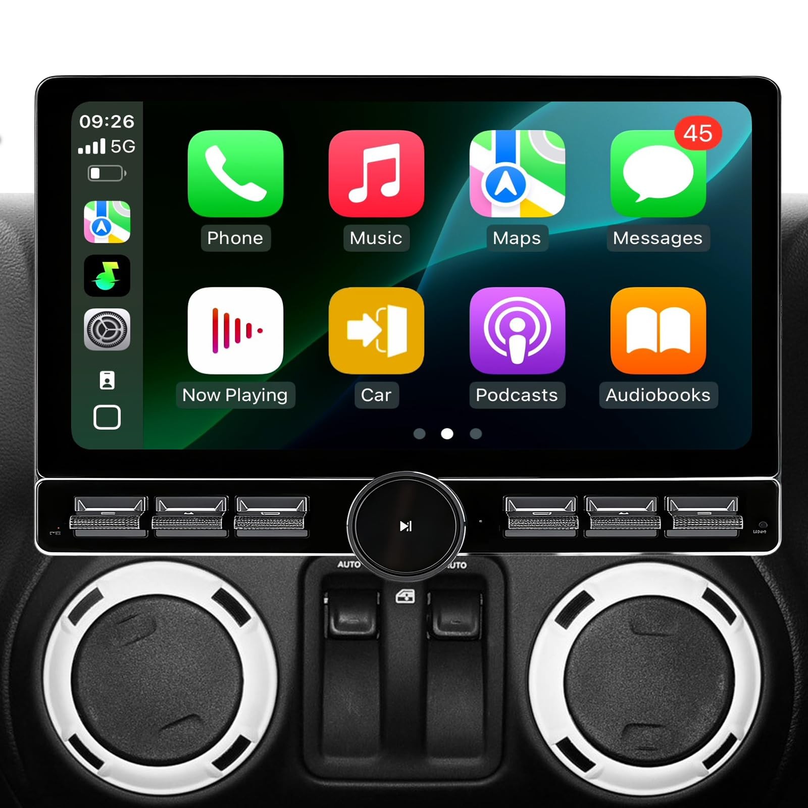 SailingTravel 10″ Android 13 Car Stereo Dodge Ram 1500 2500 3500 2009-2012