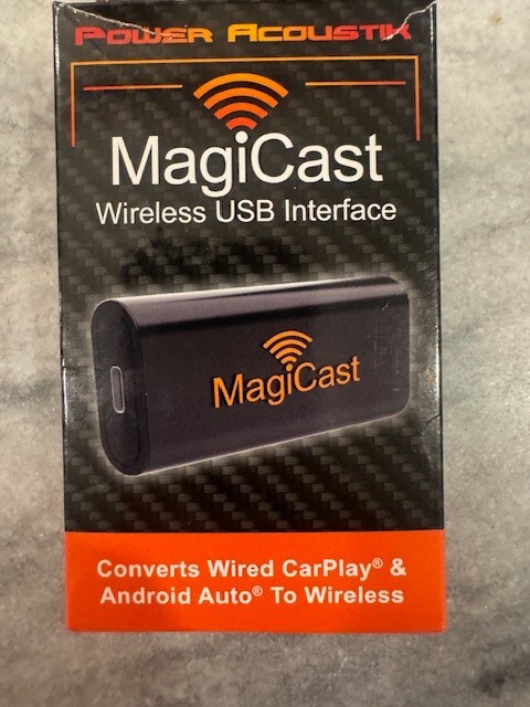 Power Acoustik MC-1 Magicast Wireless Carplay/Android Auto Adapter