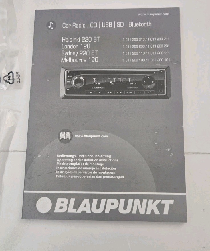 Blaupunkt Melbourne 120 Car Radio Stereo Receiver Brand New In Box NIB Mechless