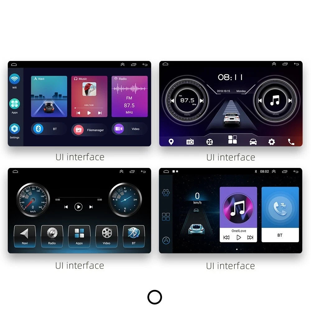 9″ Car Stereo Wireless CarPlay Android Auto GPS WiFi Touch Screen  2GB+64 GB